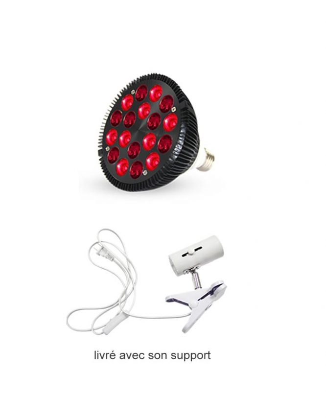 Lampe-lumière-rouge-et-proche-infrarouge-support