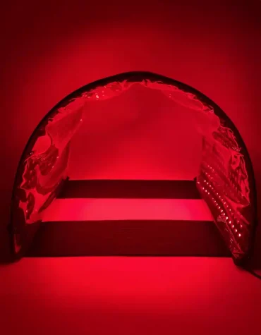 dome lumiere led rouge proche infrarouge photobiomodulation rouge led