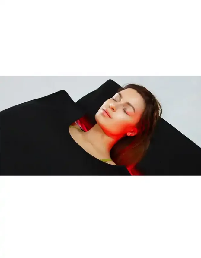 double couverture led rouge proche infrarouge lumière sleep